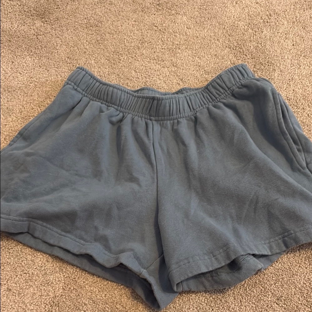 Target Blue Athletic Shorts Elastic Waistband